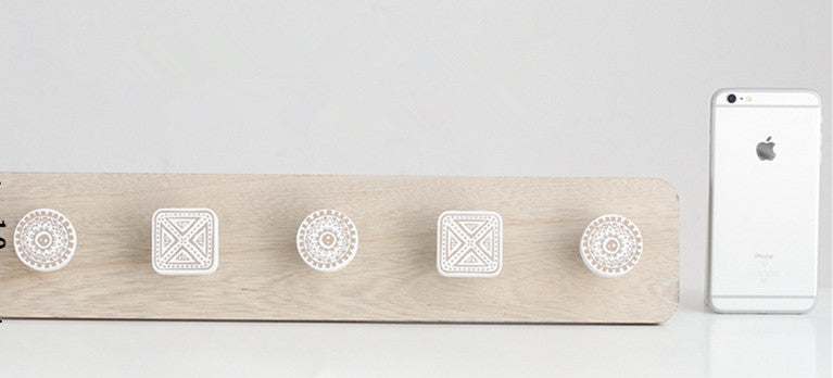 Wooden Coat Hook Creative Hook Wall Coat Rack Wall Hanging Porch Wall Decoration