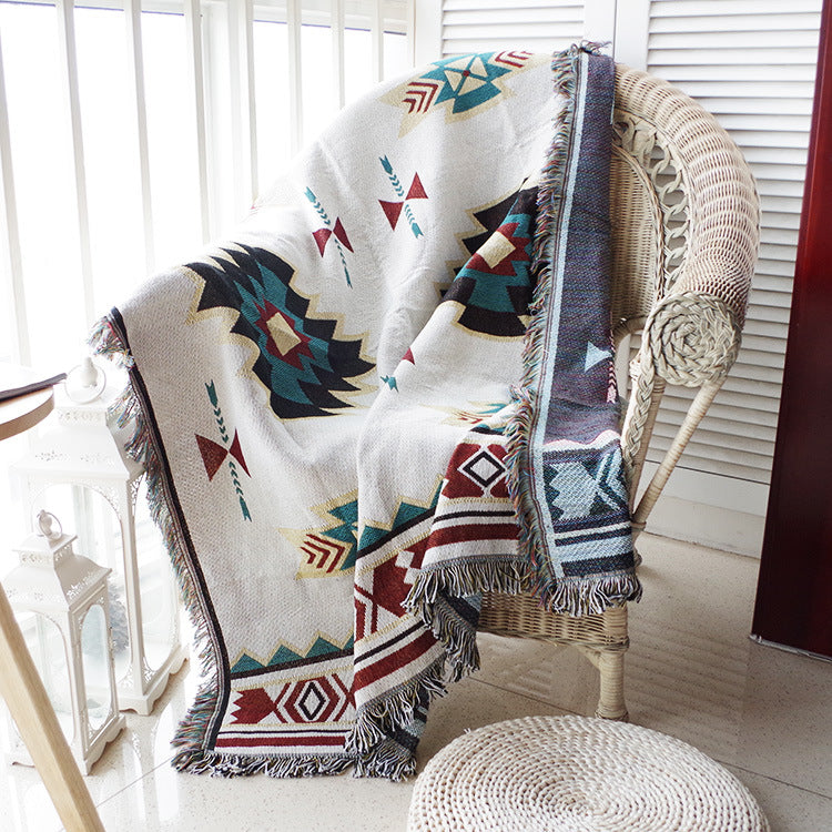 Sucre knitted thread blanket sofa towel sofa blanket