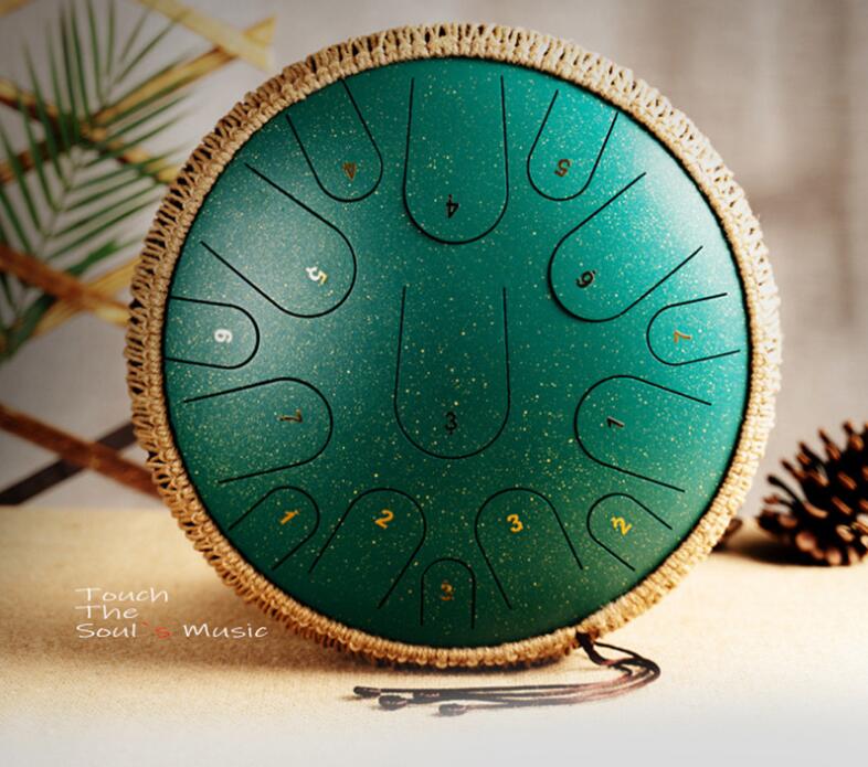 15-tone Ethereal Steel Tongue Worry-free Hand Disc Blow Drum