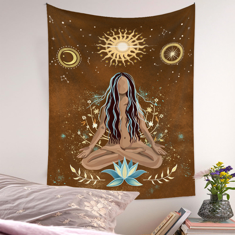 Bohemian Tapestry Room Background Wall Decor