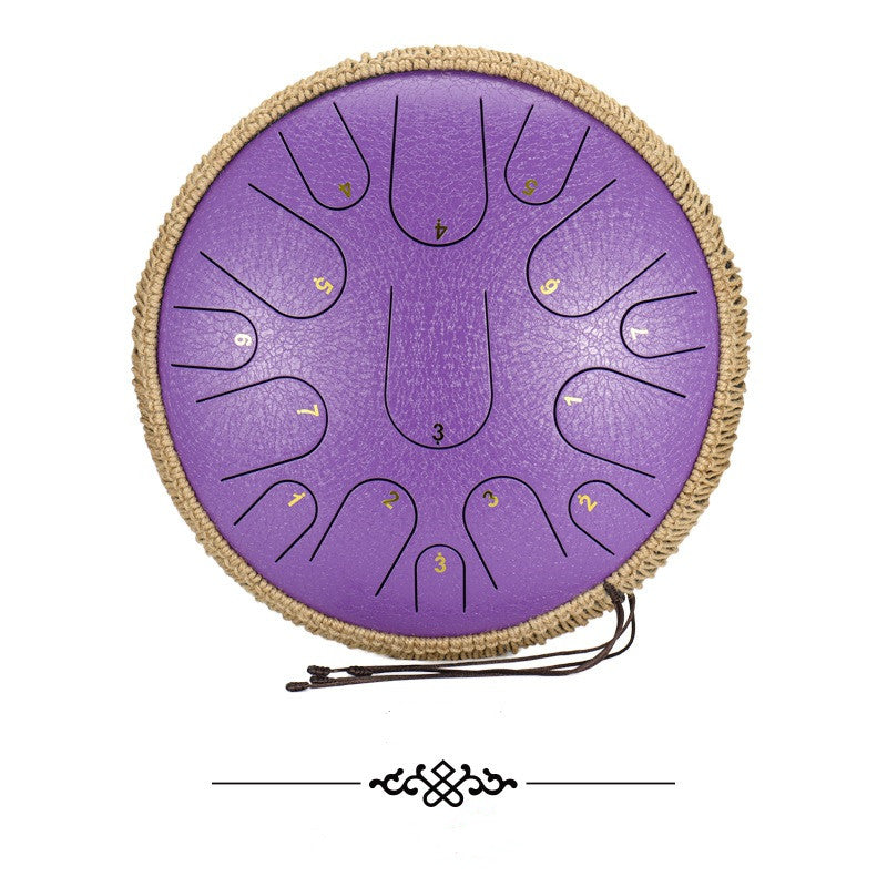15-tone Ethereal Steel Tongue Worry-free Hand Disc Blow Drum