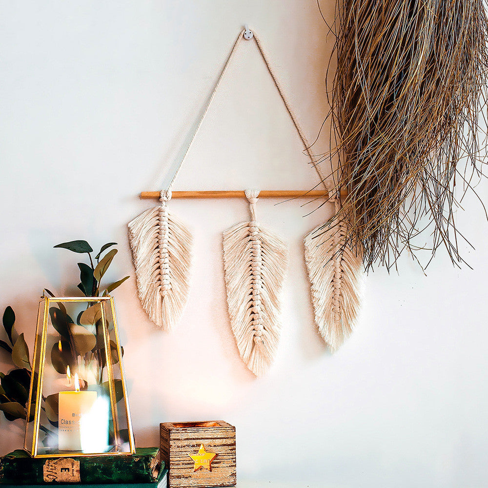 Wall tassel wall hanging