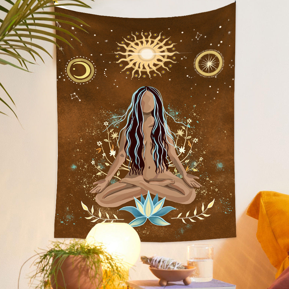 Bohemian Tapestry Room Background Wall Decor