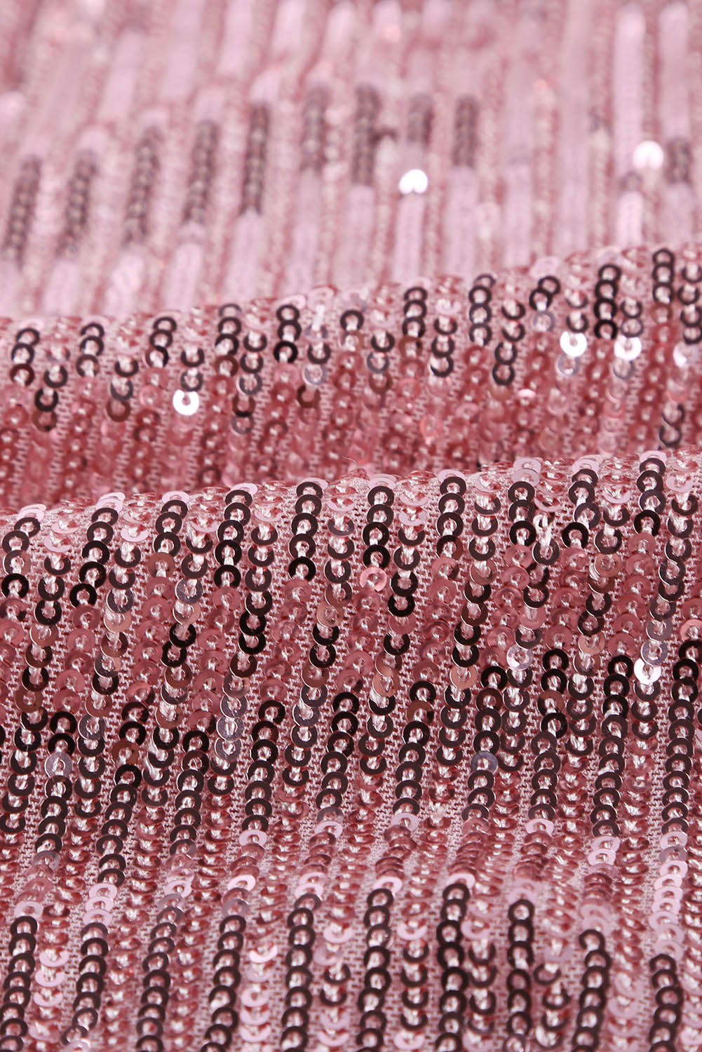 Sequin Fringe Sleeve Party Maxi Evening Dress