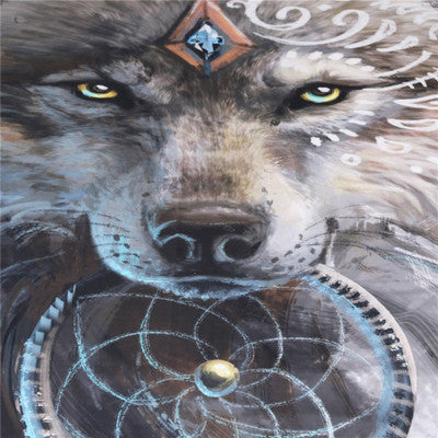 3D Digital Printing Wolf Tribe Warrior Duvet Cover Set