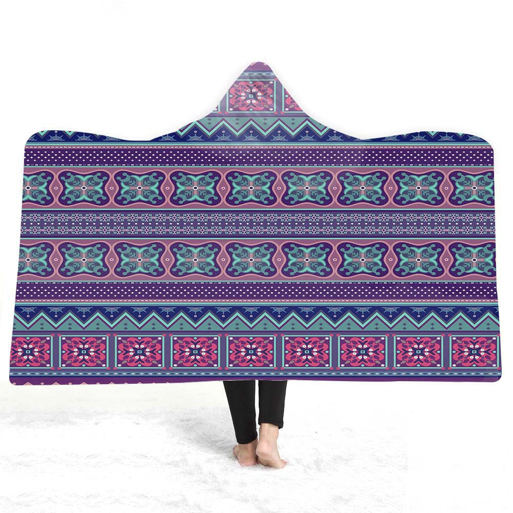 3D Digital Printing Magic Cloak Hooded Cloak Blanket