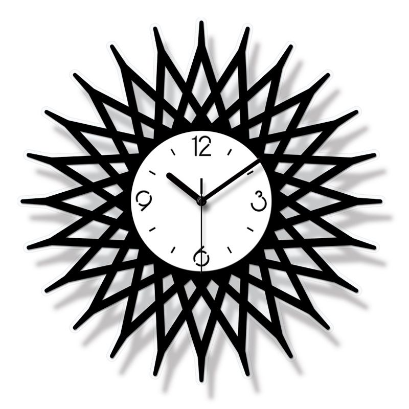 Nordic Light Luxury Wall Clock Home Clock