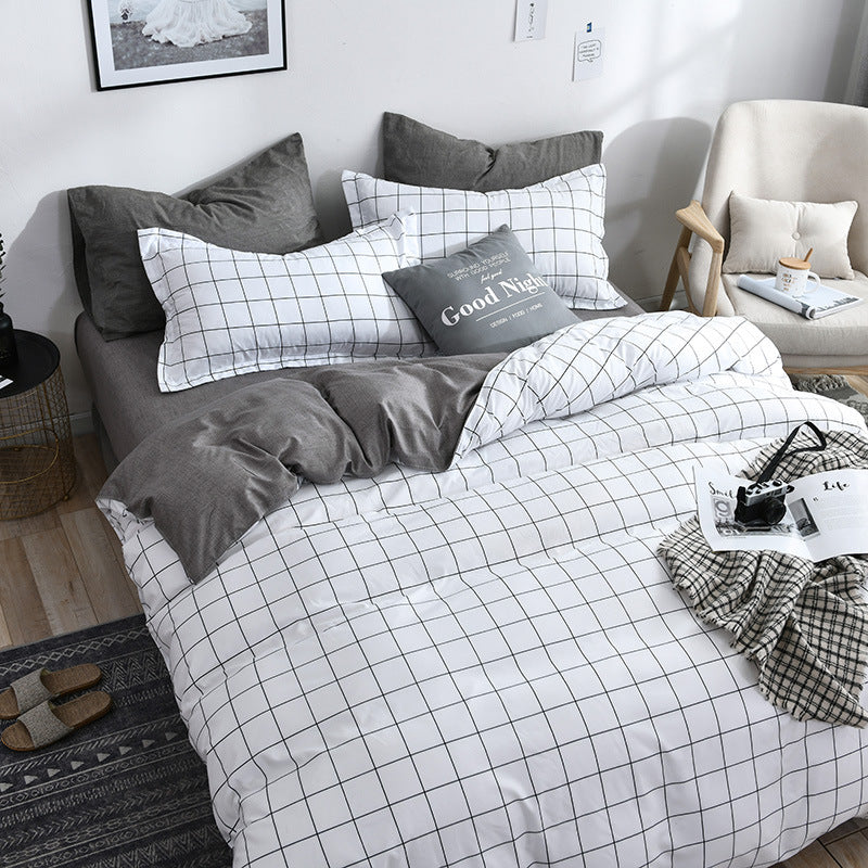 Aloe cotton simple four - piece set