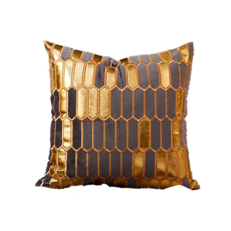 Bedside cushion cover Nordic ins bronze pillow cover