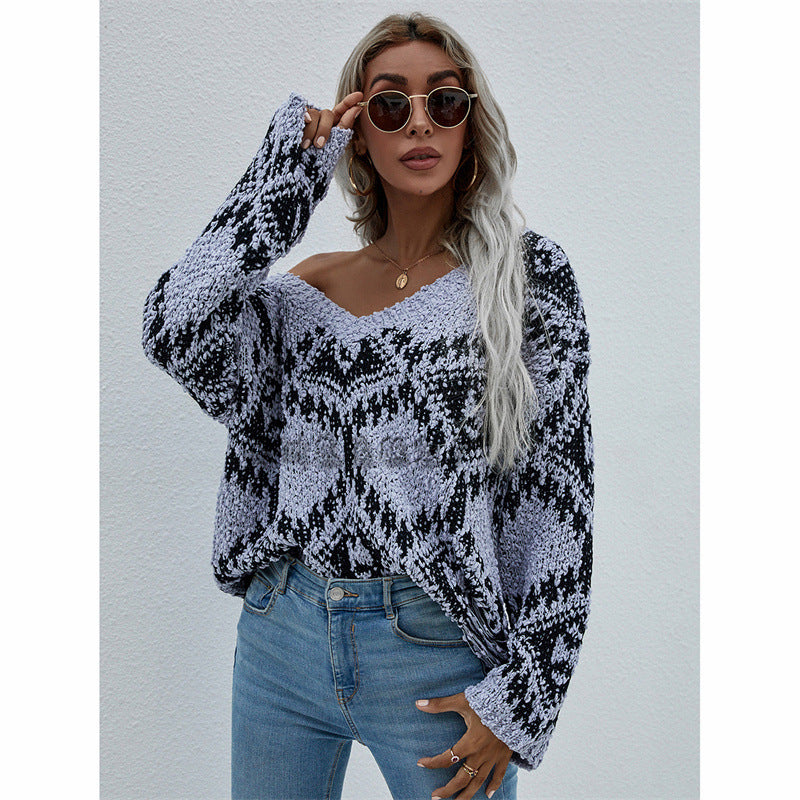 Women's Knitted Commuter Pullover Sweater