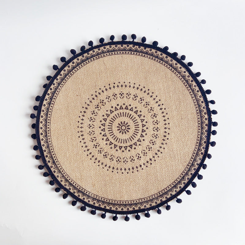 Woven Coaster Ins Style Nordic Placemat