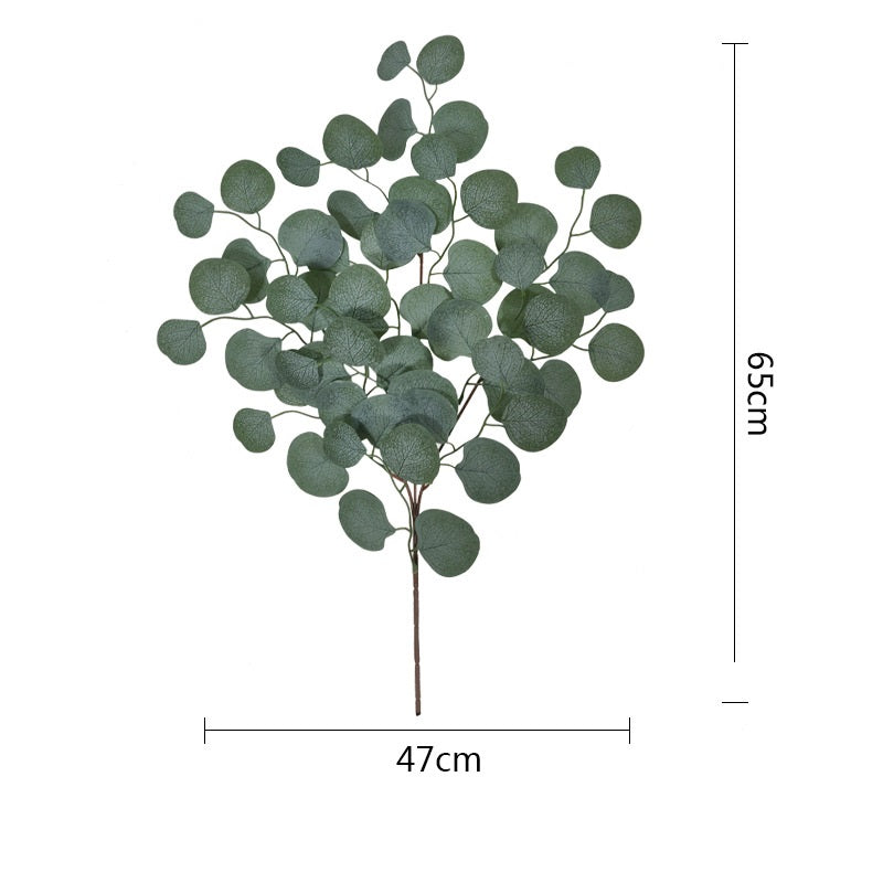 Nordic Green Plant Decoration Artificial Fake Leaves Eucalyptus