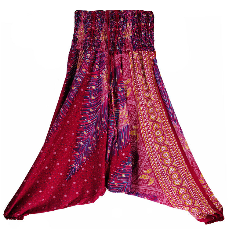 Yoga Clothes Big Crotch Pants Jumpsuit Boho