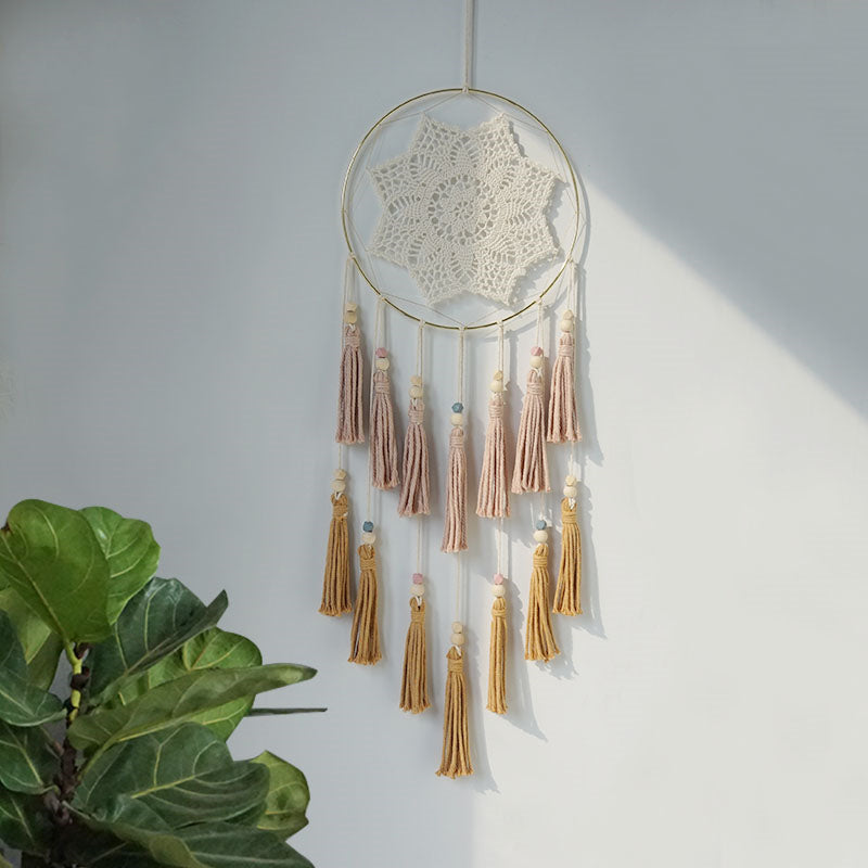 Nordic Style Dream Catcher Hand Woven Tapestry