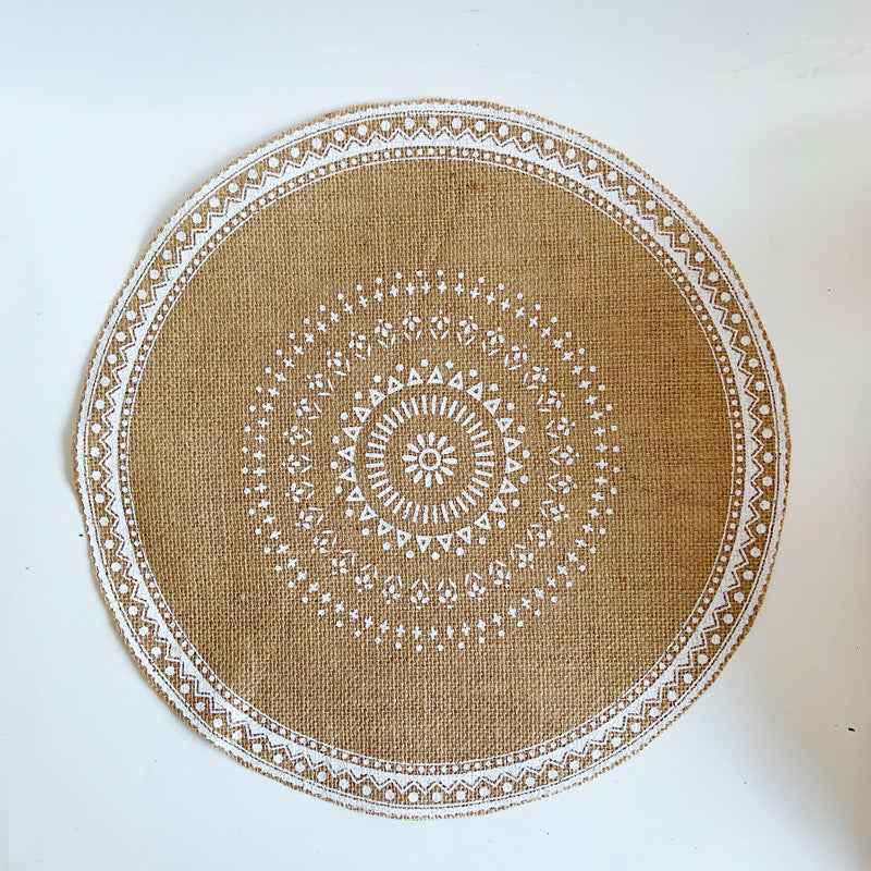 Woven Coaster Ins Style Nordic Placemat