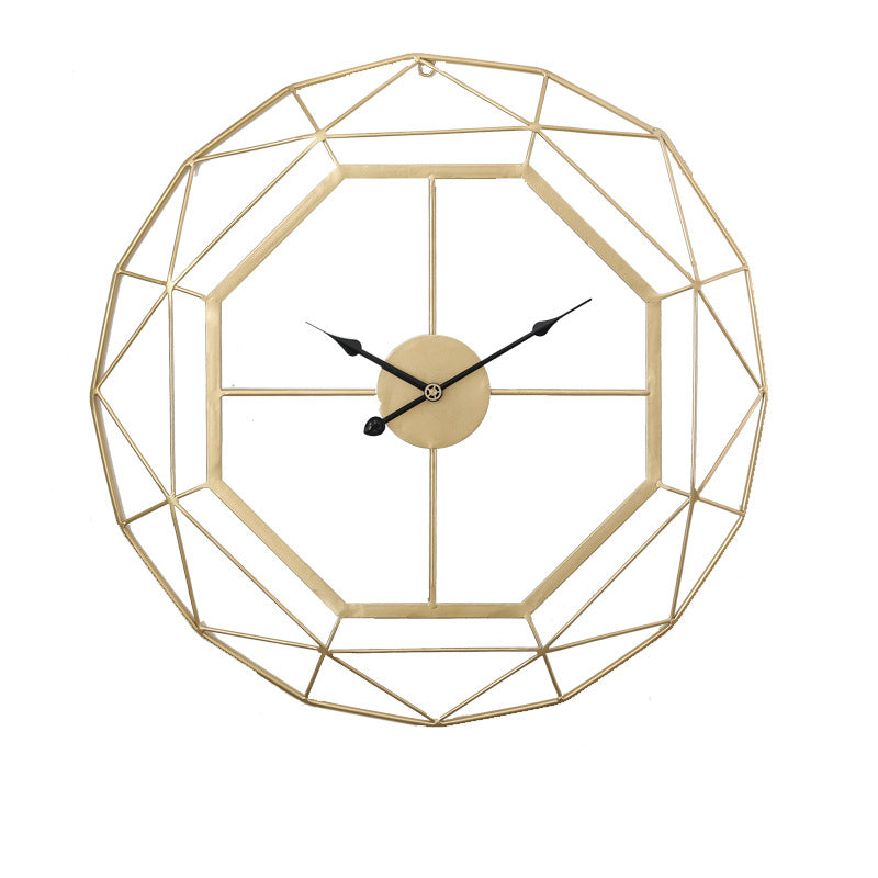 Nordic Luxury Creativity Mute Wall Clock