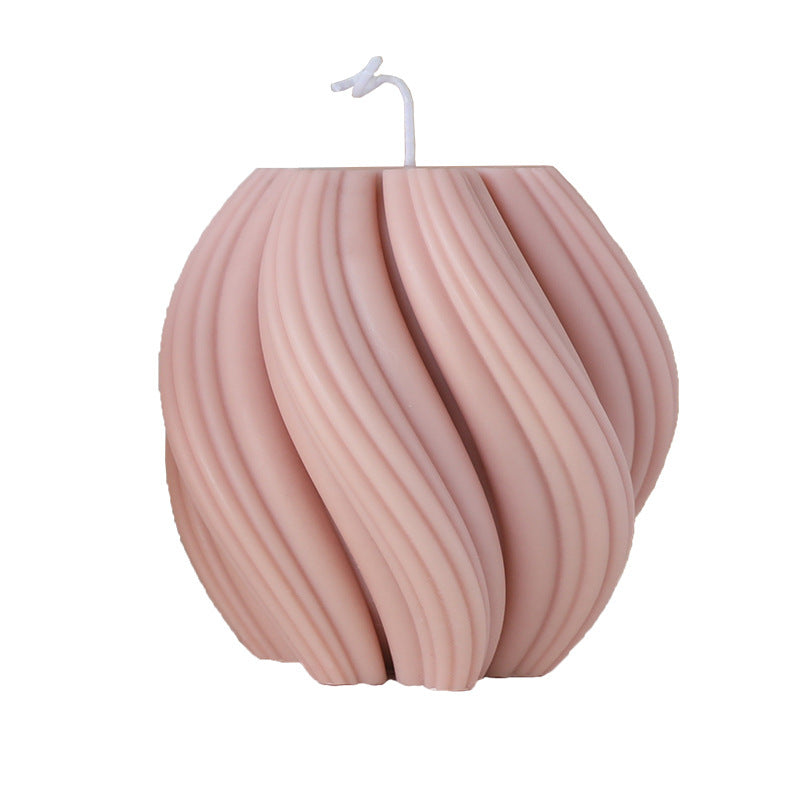 Nordic Ins Geometric Art Vortex Fragrance Candle