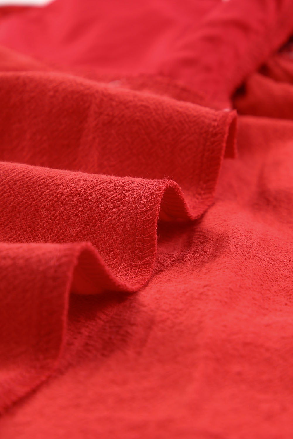 Embroidered Babydoll Tie Strap Tank Top