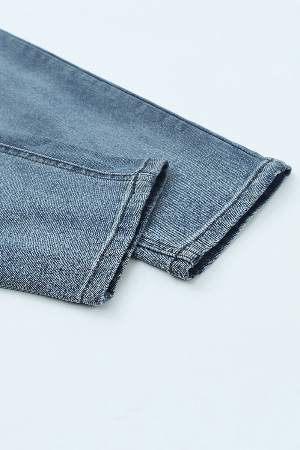 Faded Skinny Jeans with Pockets