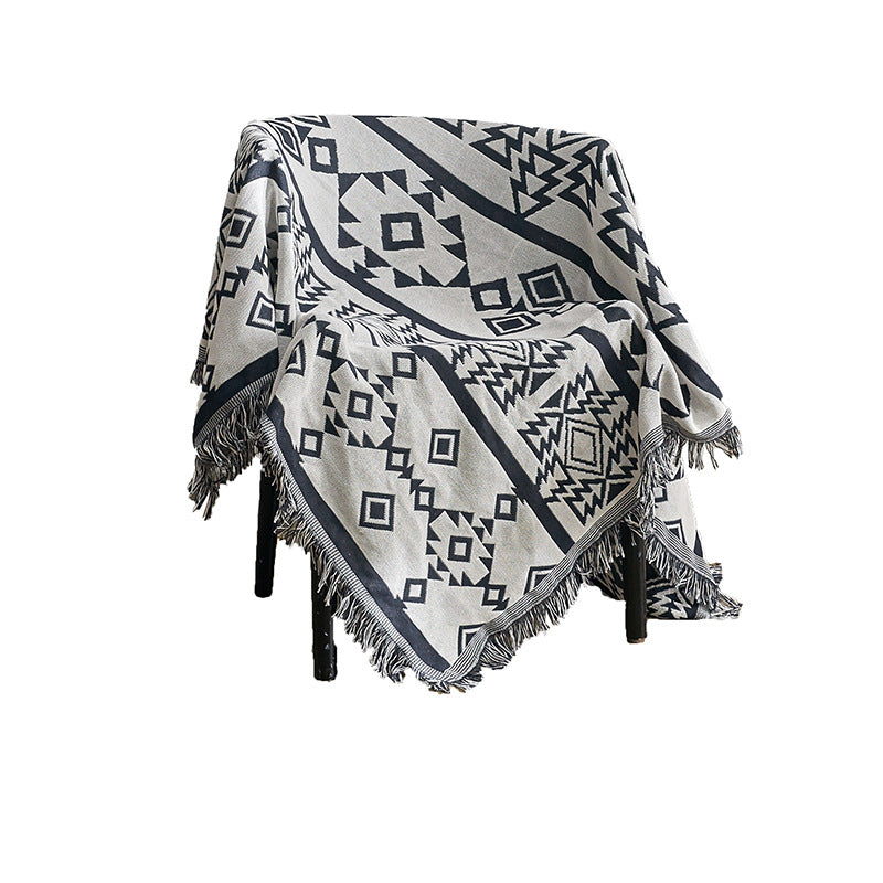 European Style Sofa Towel Leather Wooden Sofa Cushion