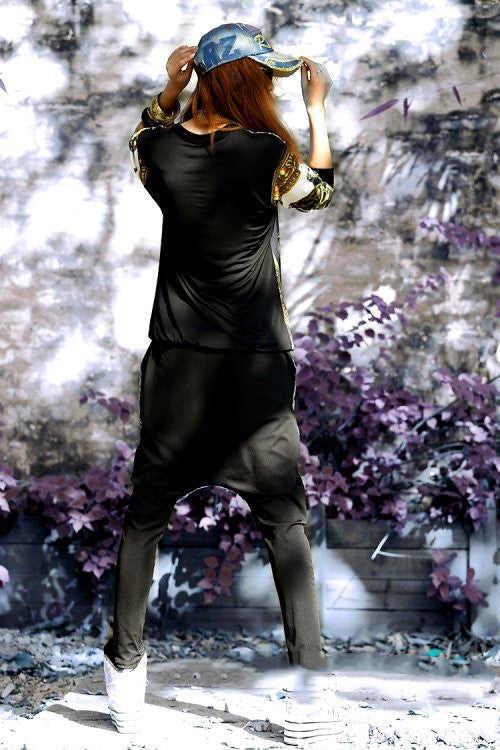 Harem Pants Suspender Pants Casual Pants Trousers