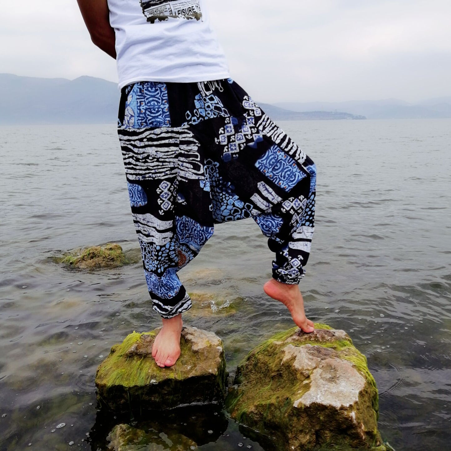 Thailand Loose Crotch Pants Hanging Pants