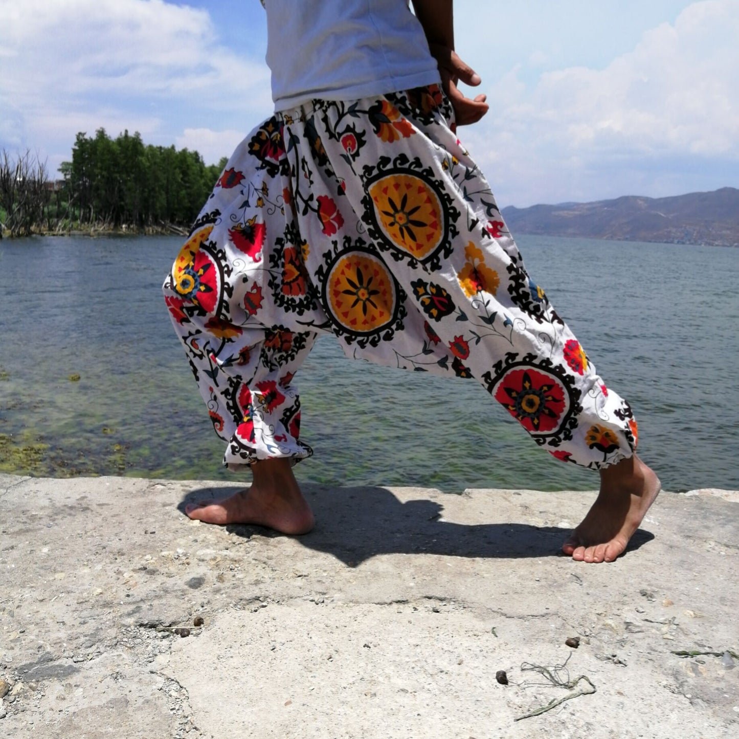 Thailand Loose Crotch Pants Hanging Pants