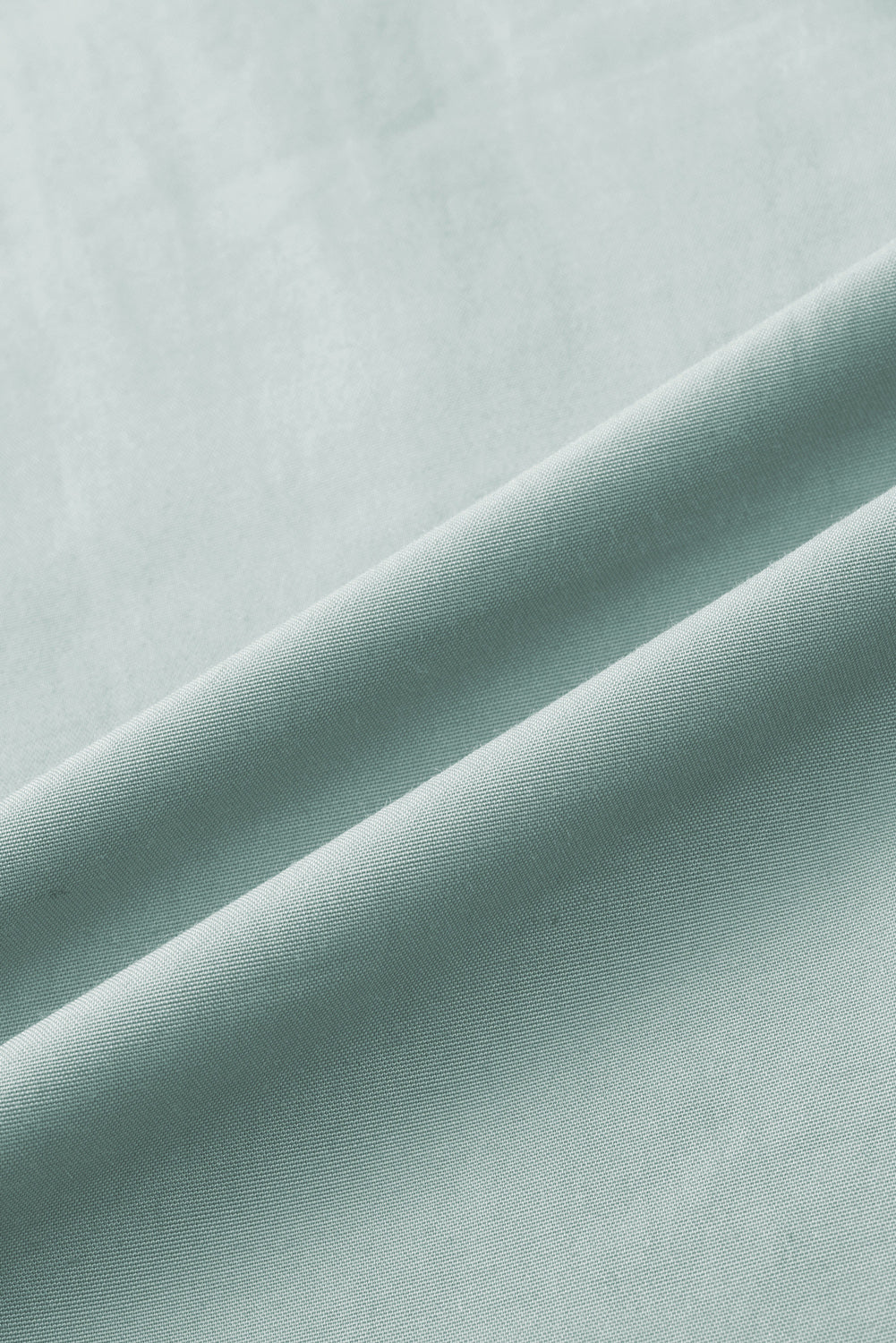 Green Drak Green Crochet Trim Hollow-out Blouse