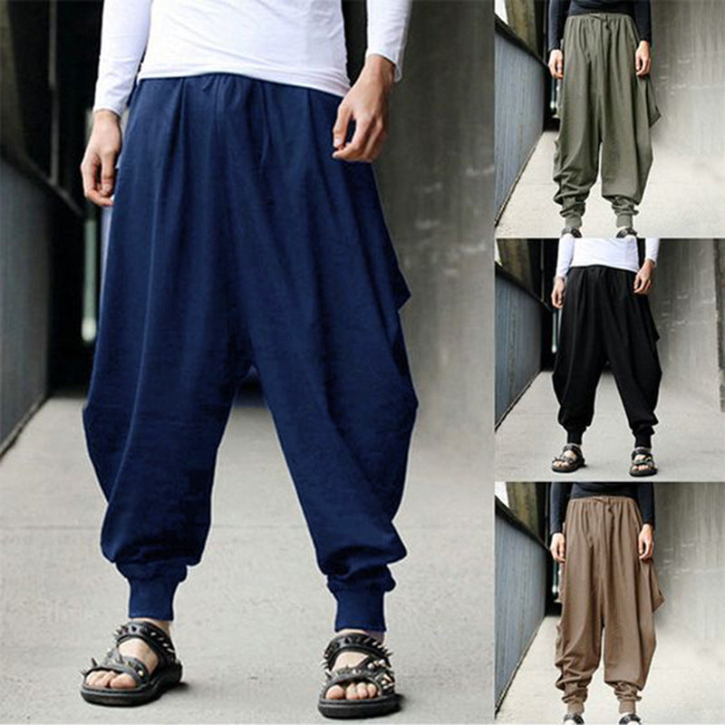 Harem pants men's vintage harem pants