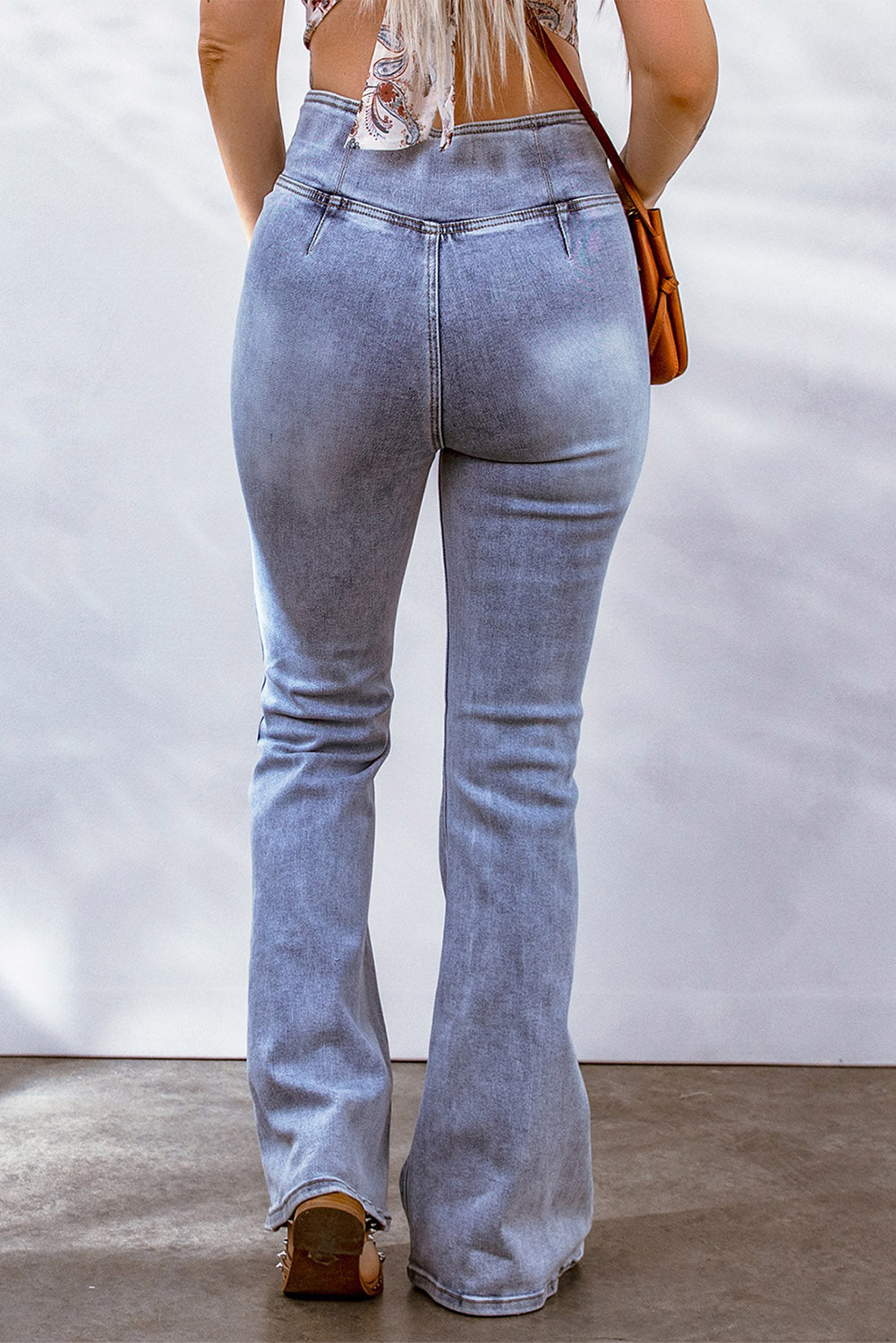 Tummy Control High Waist Flare Jeans