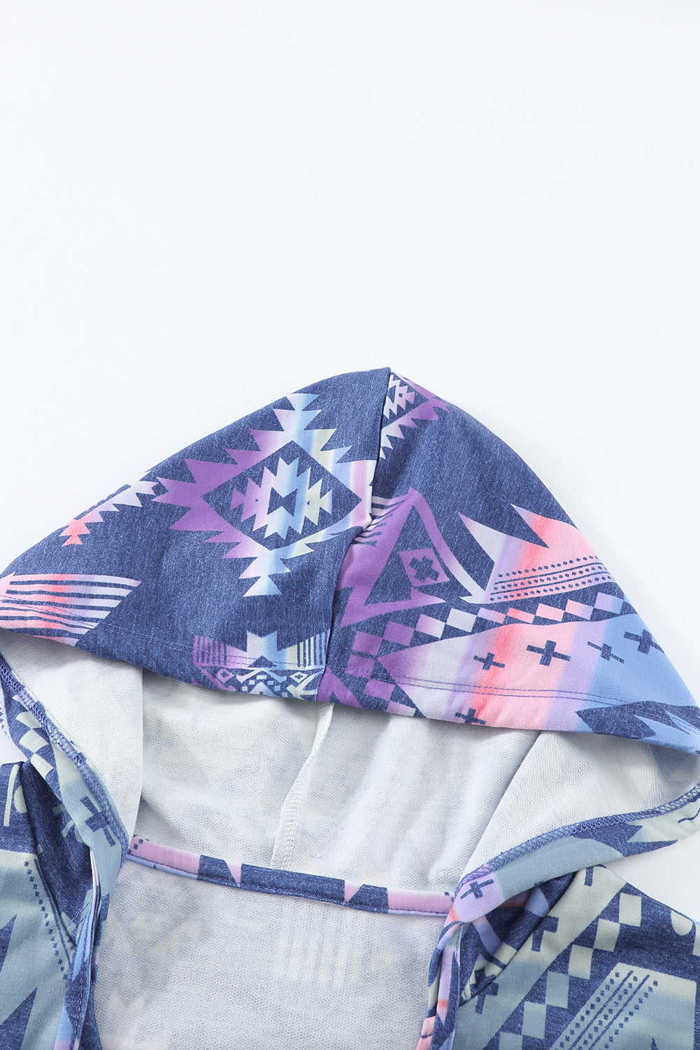 Aztec Print Hoodie