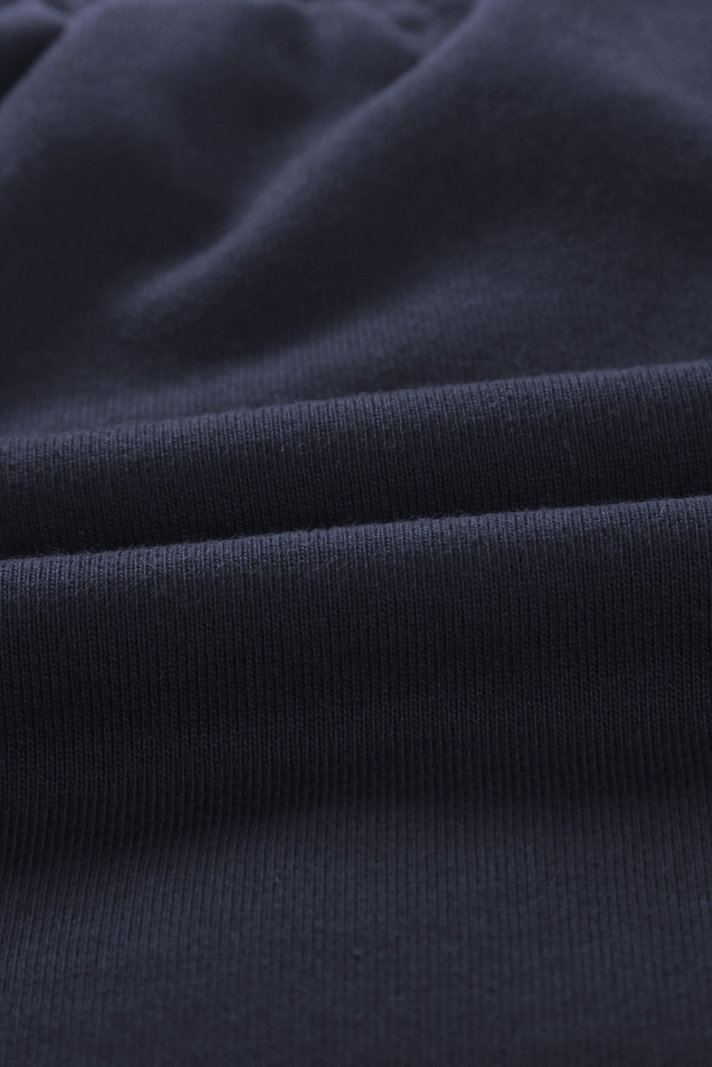 Tie Waist Side Pockets Cuffed Lounge Shorts