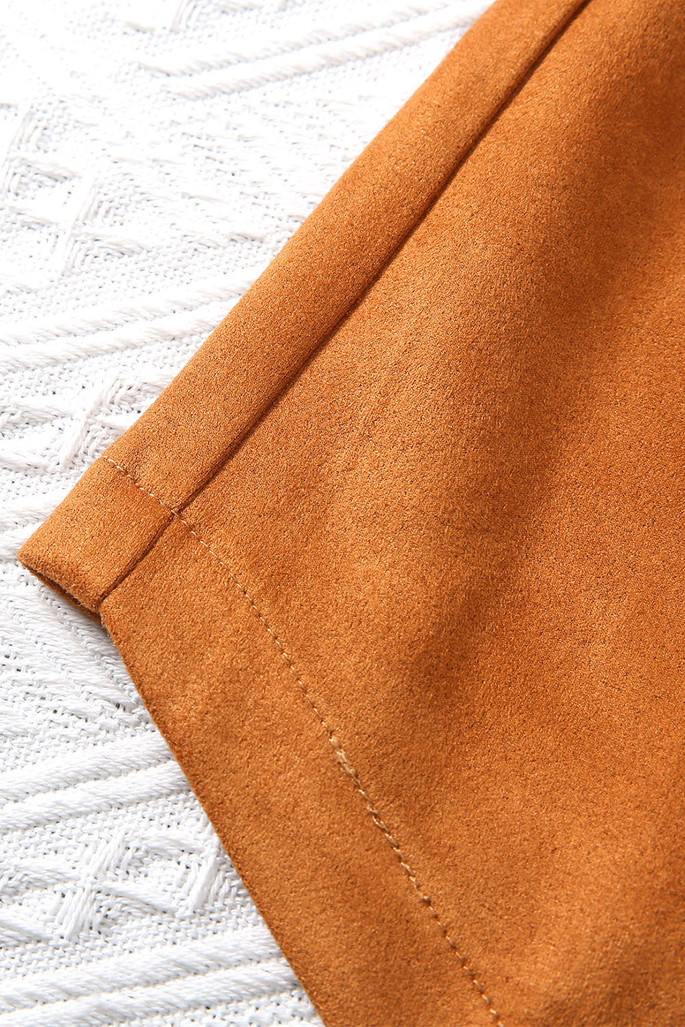 Fringed Wrap Western Midi Skirt