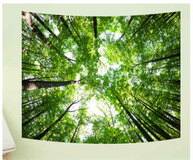 Cartoon Fantasy Tapestry Wall Hanging Home Decor Background