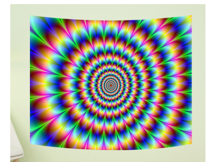 Cartoon Fantasy Tapestry Wall Hanging Home Decor Background