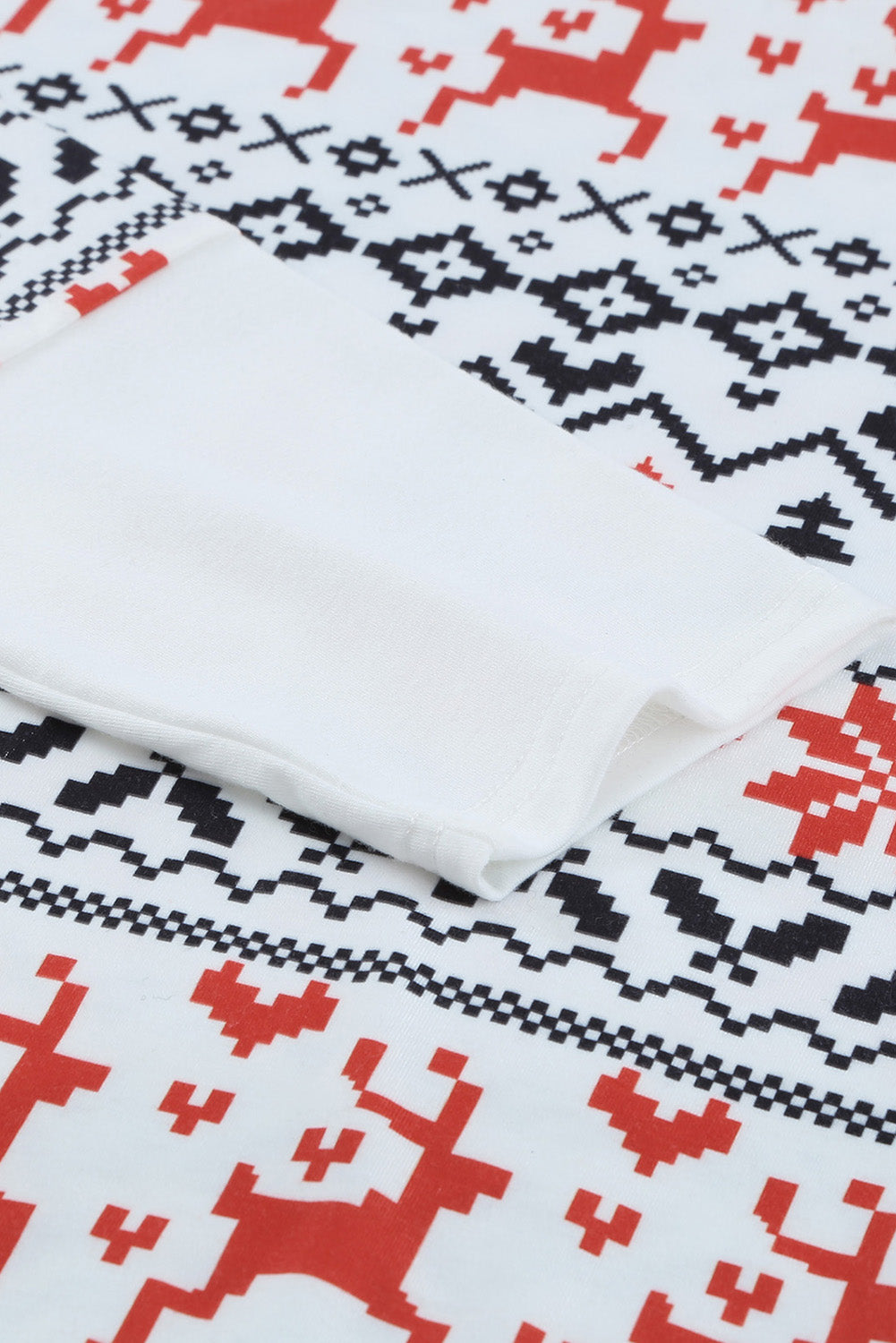 Multicolor Multicolor Christmas Graphic Print Long Sleeve Top