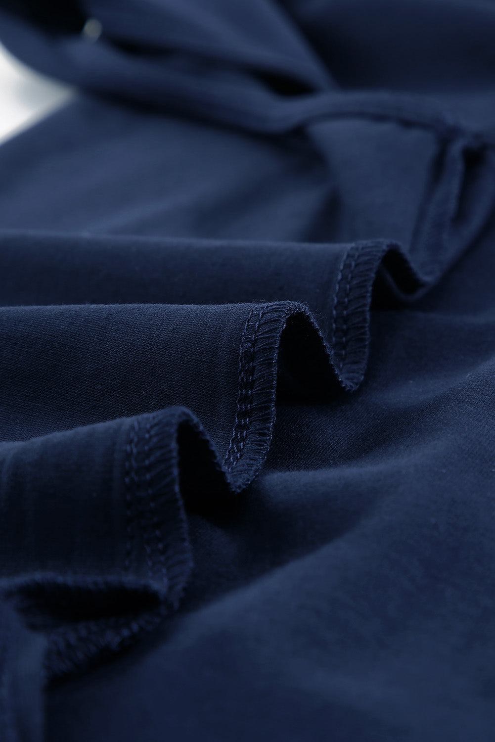 Crew Neck Tank and Drawstring Ruffled Shorts Lounge Set