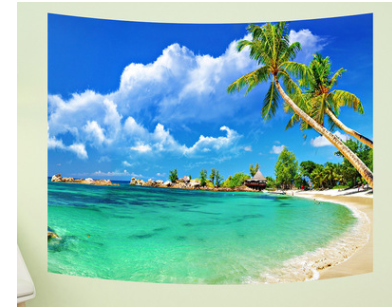 Cartoon Fantasy Tapestry Wall Hanging Home Decor Background