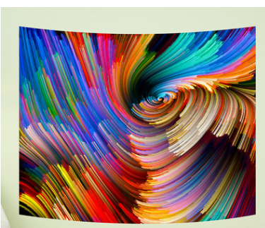 Cartoon Fantasy Tapestry Wall Hanging Home Decor Background