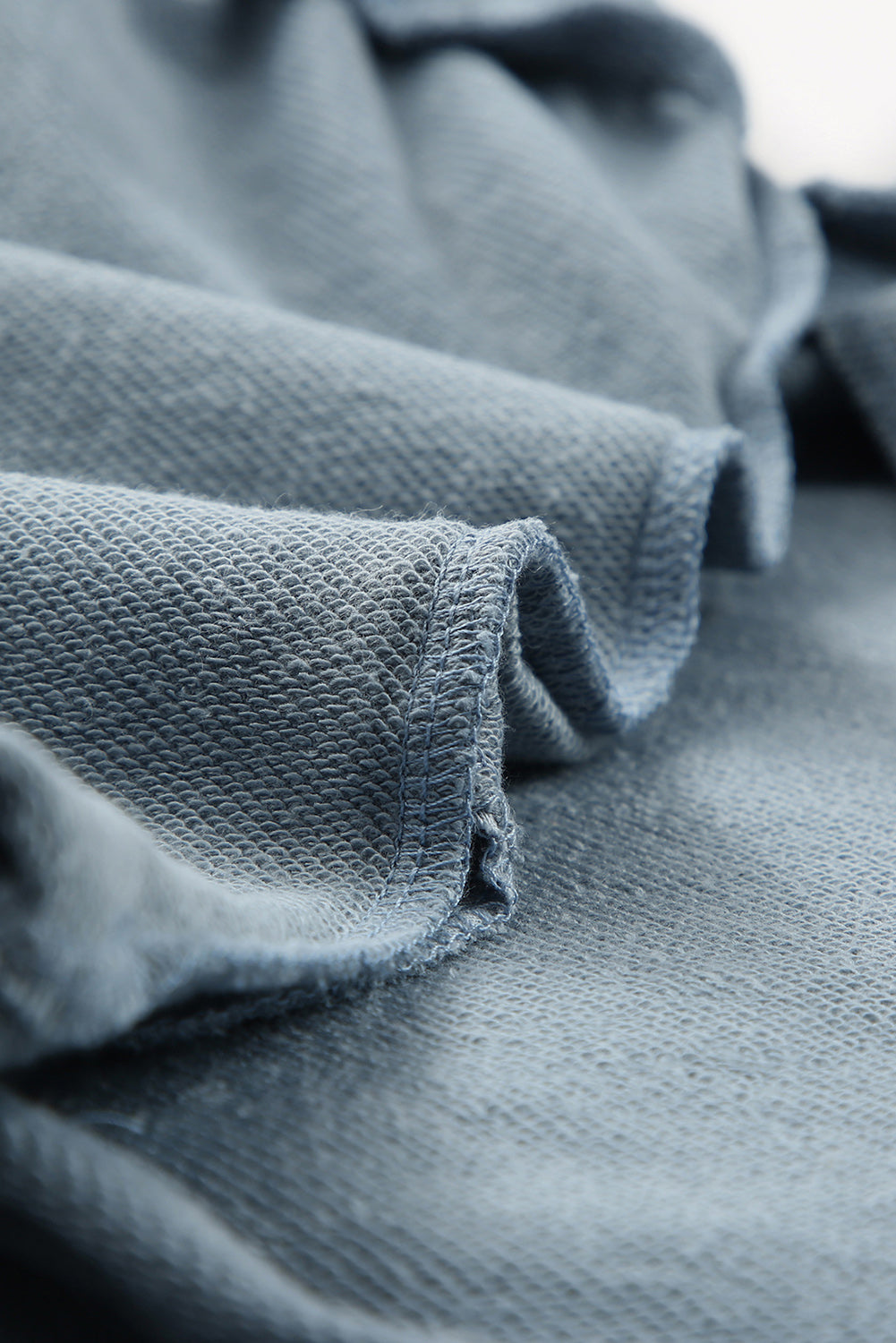 Tie Waist Side Pockets Cuffed Lounge Shorts