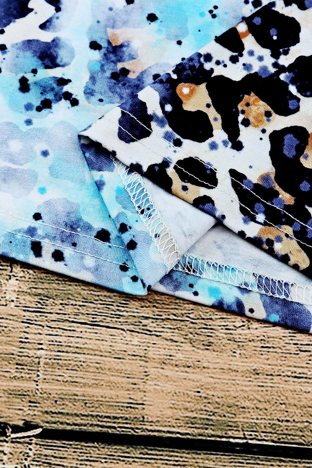 Blank Apparel- Western Fashion Bleached T-Shirt