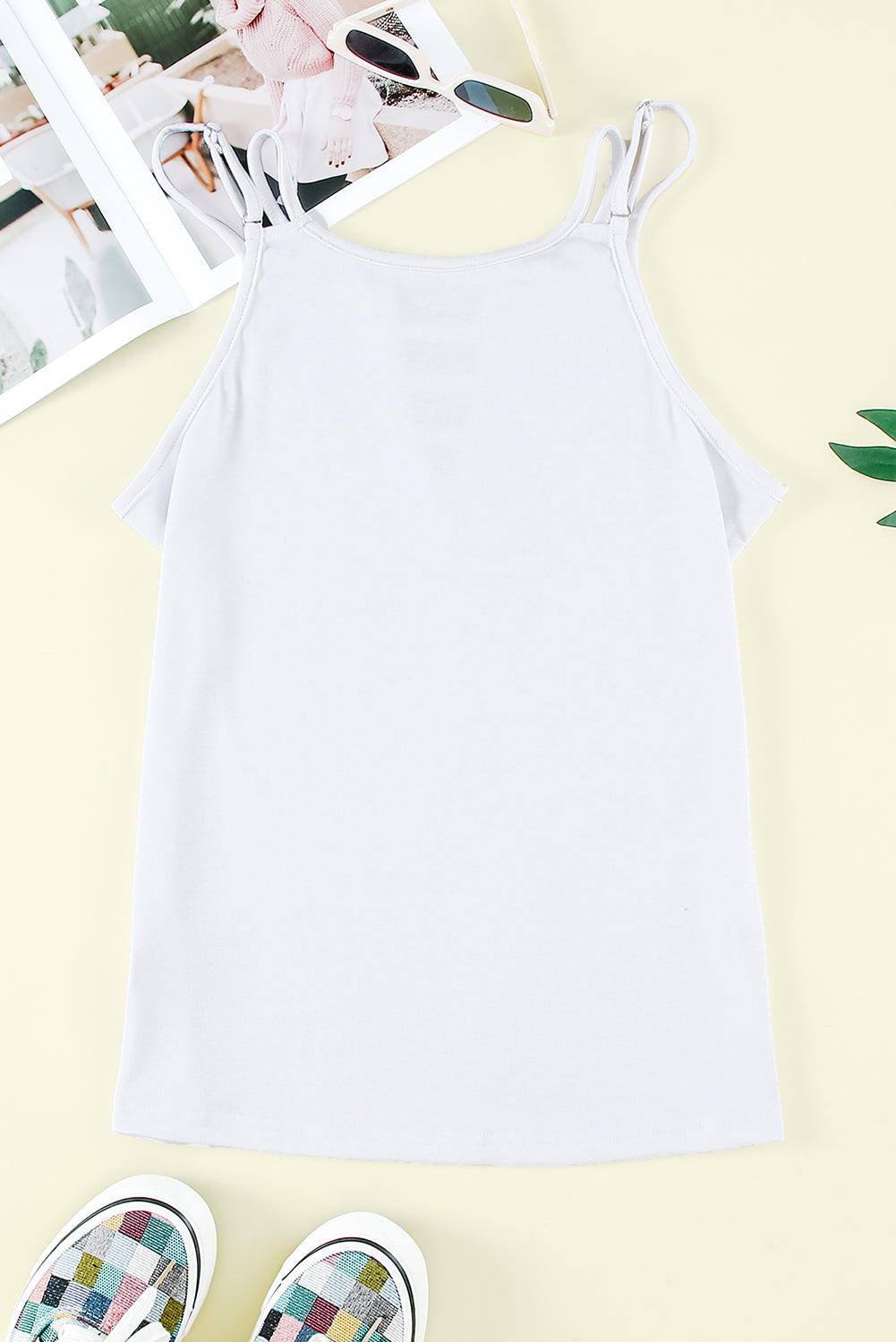 Ladder Hollow-out Tank Top
