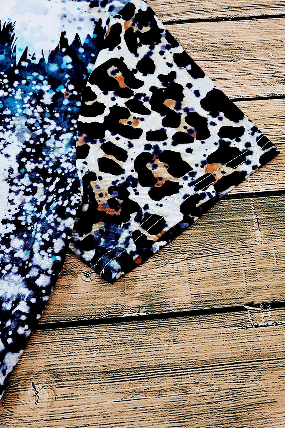 Blank Apparel- Western Fashion Bleached T-Shirt