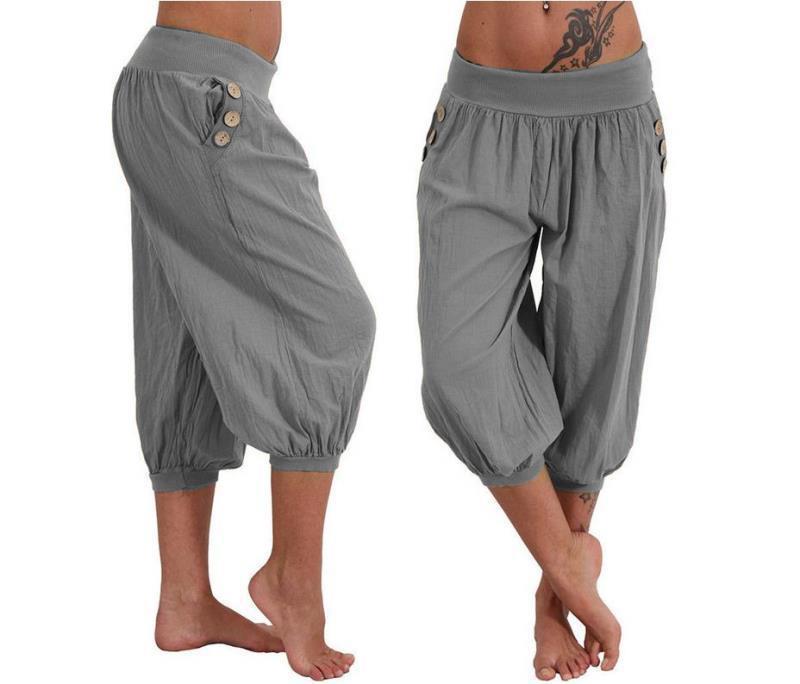 Casual pants plus size fat pants