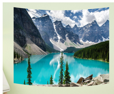 Cartoon Fantasy Tapestry Wall Hanging Home Decor Background