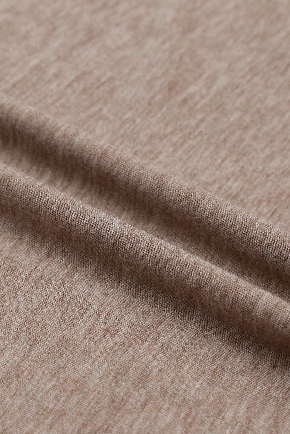 Button V Neck Rolled Short Sleeve T Shirt