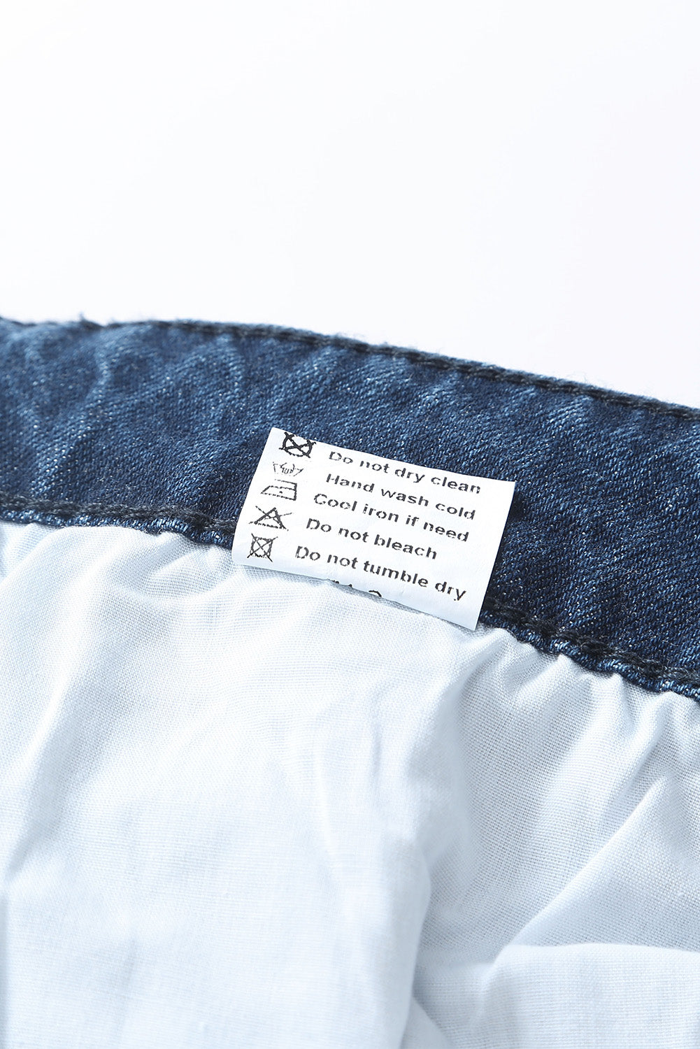 Distressed High Waist Skinny Jeans