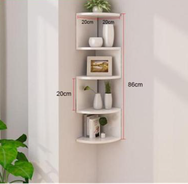 Wall  Creativity Lattice  Wall Corner Wall Decoration Shelf Bedroom