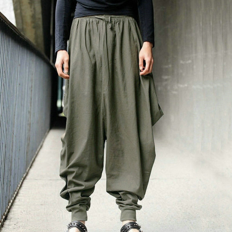 Harem pants men's vintage harem pants