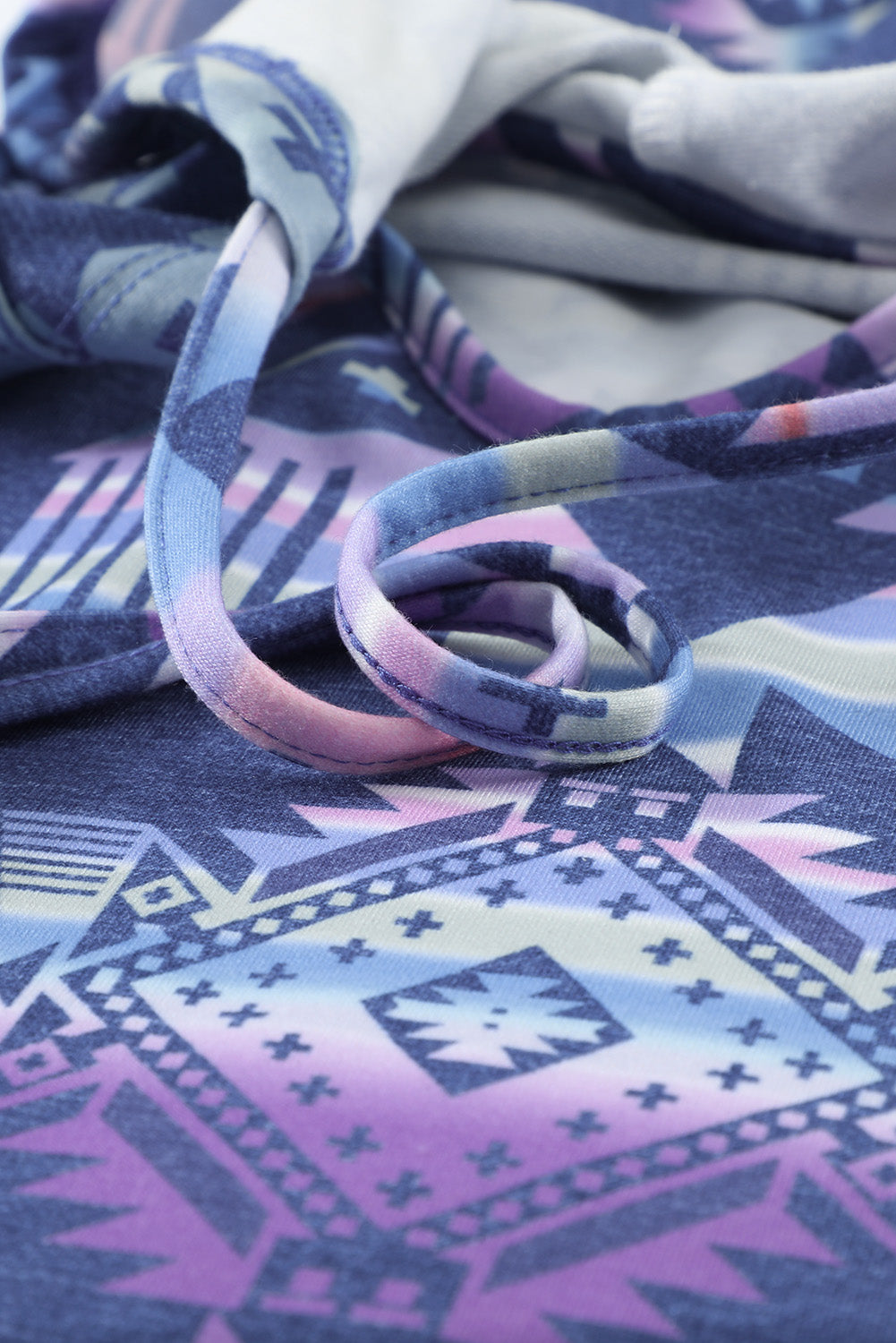 Aztec Print Hoodie